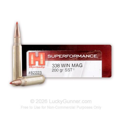 HORNADY SPF 338 WIN MAG 200GR
