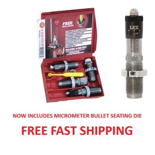 LEE CARBIDE 4-DIE SET 45ACP
