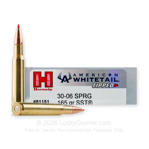 HORNADY WHITETAIL TIPPED