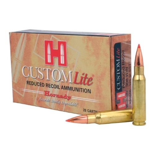 HORNADY CUSTOM LITE 308 WIN