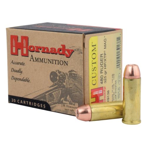 HORNADY 480 RUGER 325GR XTP