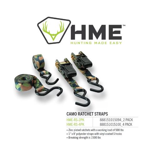 HME RATCHET STRAP 1"X8'