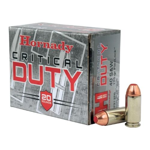 HORNADY CRITICAL DUTY 40 SW