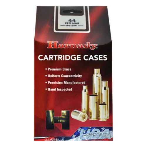 HORNADY UNPRIMED CASES 44 REM
