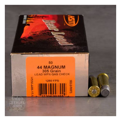 HSM BEAR 44 REM MAG 305GR WFN