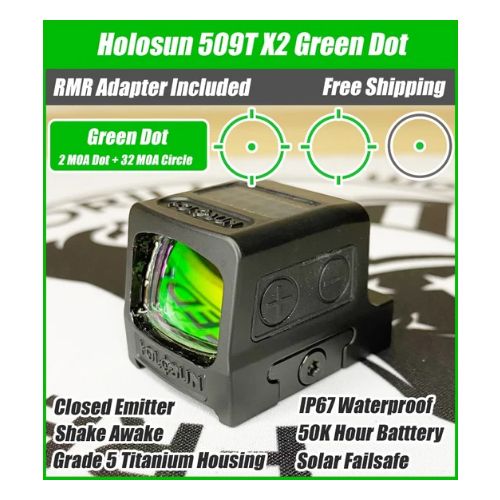 HOLOSUN 509 ENCLOSED GREEN