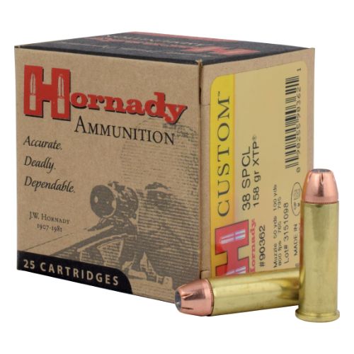 HORNADY 38 SPECIAL 158GR XTP