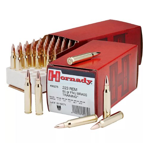 HORNADY 223 REM 55GR FMJ