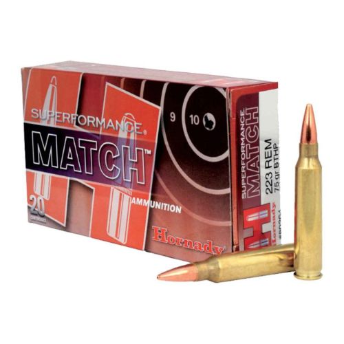 HORNADY SPF MATCH 223 REM 75GR