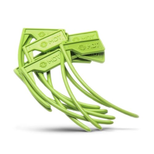 MDT CHAMBER FLAGS GREEN 10-PK
