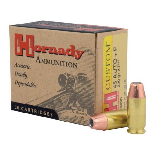 HORNADY 45 ACP +P 230GR XTP