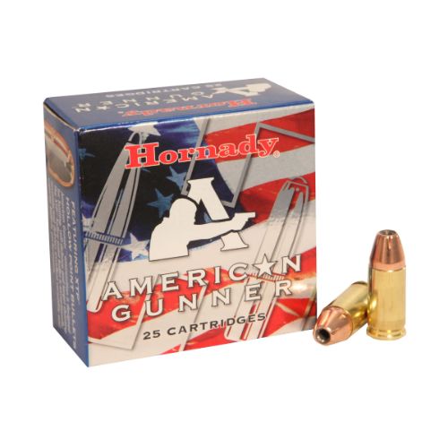HORNADY AMERICAN GUNNER 9MM