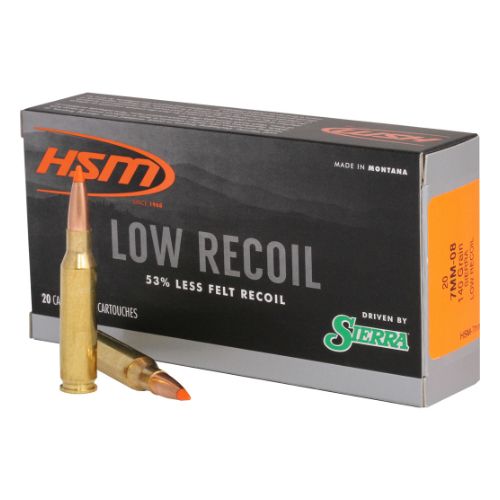HSM LOW RECOIL 7MM-08 REM