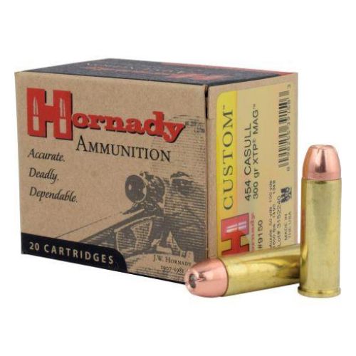 HORNADY 454 CASULL 300GR XTP