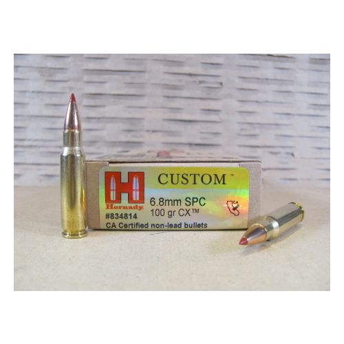 HORNADY 6.8 SPC 100GR CX