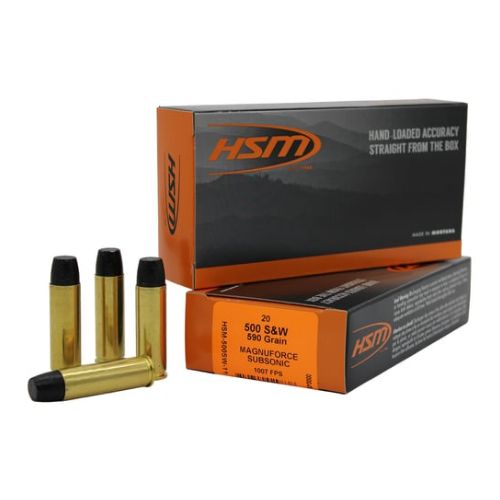 HSM SUBSONIC 500 SW MAG 590GR