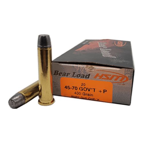 HSM BEAR 45-70 GOV 430GR RNFP