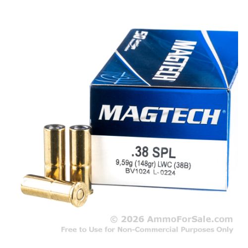 MAGTECH 38 SPECIAL 148GR LEAD