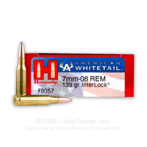 HORNADY WHITETAIL 7MM-08 REM