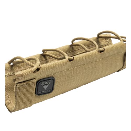 GROVTEC RAIL WRAP 8" COYOTE