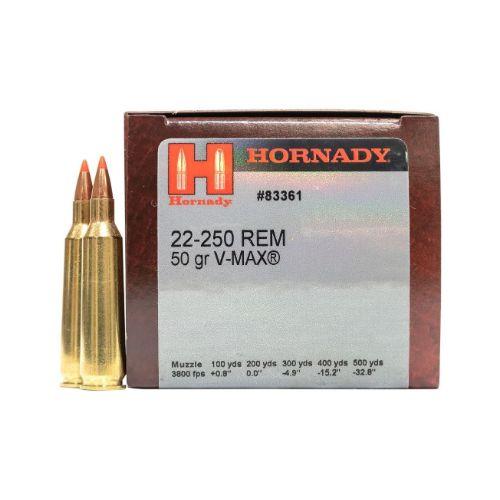 HORNADY VARMINT 22-250 REM