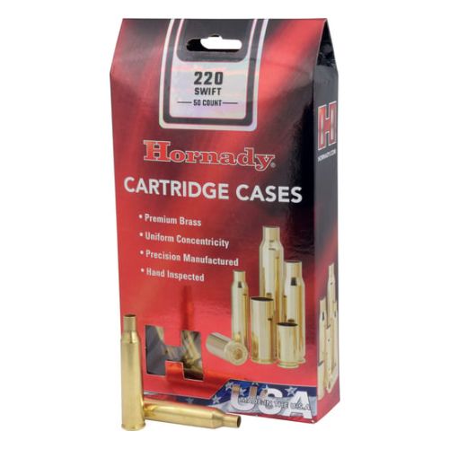 HORNADY UNPRIMED CASES 220