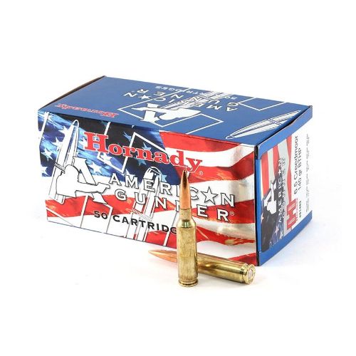 HORNADY AMERICAN GUNNER 6.5 CM
