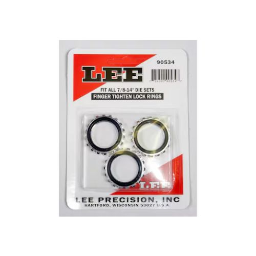 LEE DIE LOCK RINGS 7/8X14