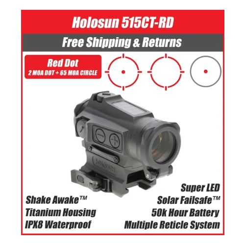 HOLOSUN 515 ENCLOSED RED MULTI
