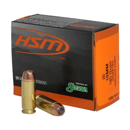 HSM PRO PISTOL 10MM 180GR