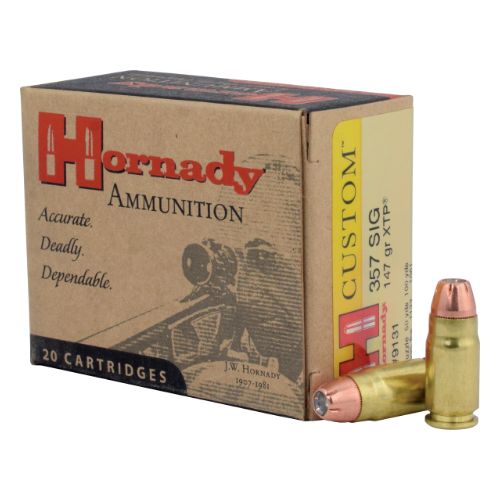 HORNADY 357 SIG 147GR XTP