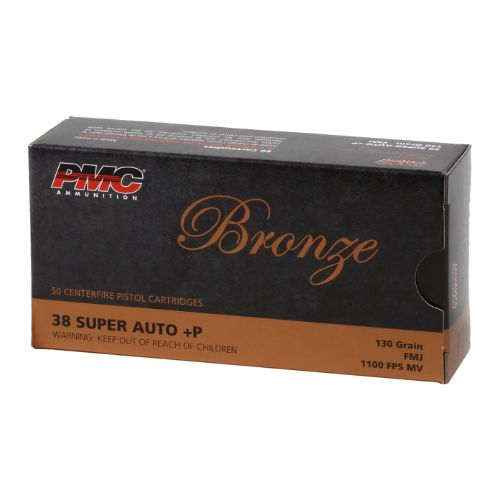 PMC 38 SUPER +P 130GR FMJ-RN