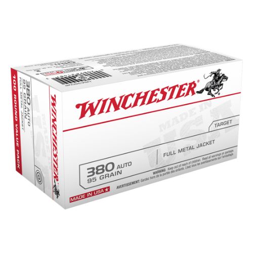 WINCHESTER USA 380 ACP 95GR