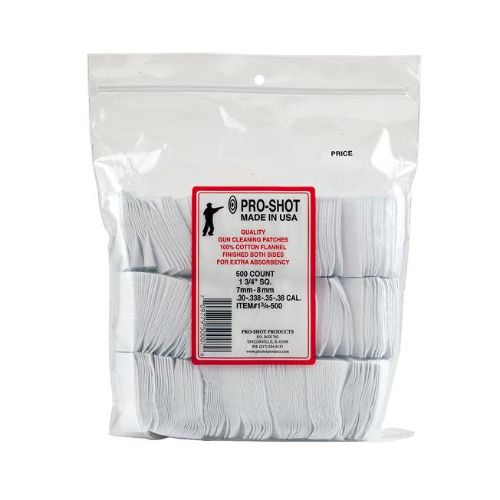 PRO SHOT CLEANING PATCH COTTON