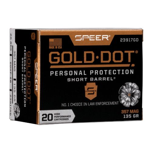 SPEER GOLD DOT 357 MAG 135GR