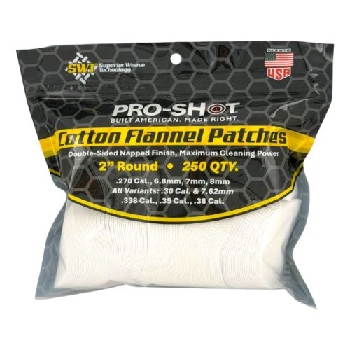 PRO SHOT CLEANING PATCH COTTON