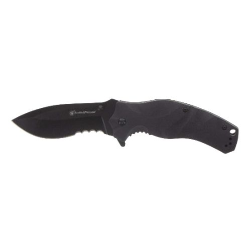 S&W KNIFE BLACK OPS RECURVE