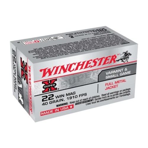 WINCHESTER SUPER-X 22WMR 40GR