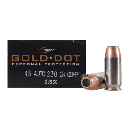 SPEER GOLD DOT 45 ACP