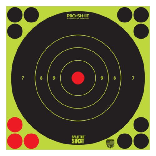SPLATTER SHOT TARGET BULLSEYE