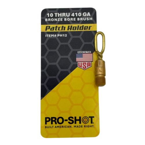 PRO SHOT BRASS PATCH HOLDER