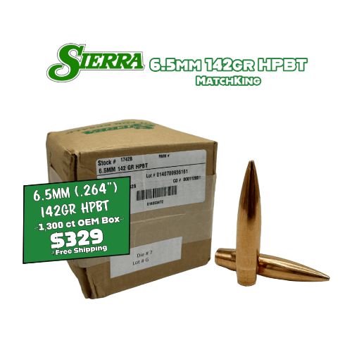 SIERRA BULLETS 6.5MM .264