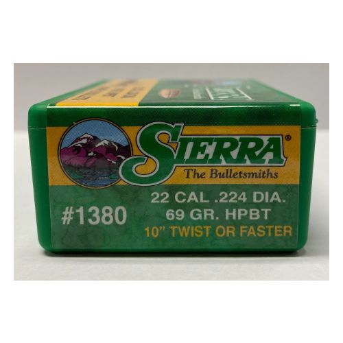 SIERRA BULLETS .22CAL .224