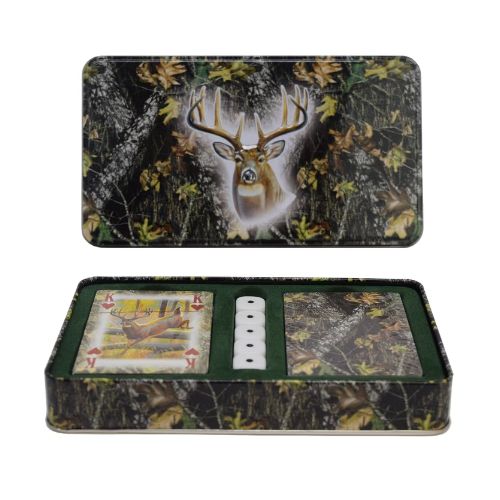 RIVERS EDGE CARDS & DICE TIN