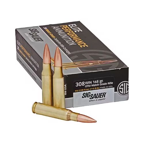 SIG AMMO 308 WIN 168GR OPEN