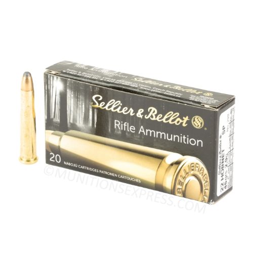 S&B 22 HORNET 45GR JSP