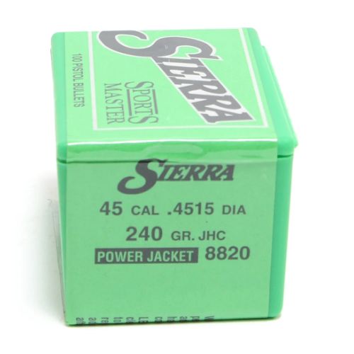 SIERRA BULLETS .45CAL .4515