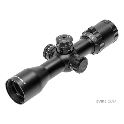 UTG BUGBUSTER 3-12X32 1" MIL-
