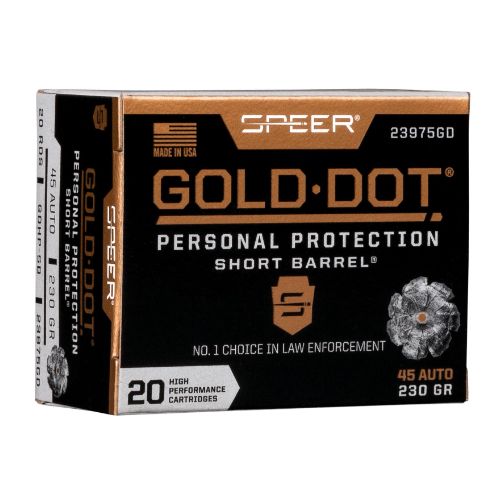 SPEER GOLD DOT 45 ACP 230GR