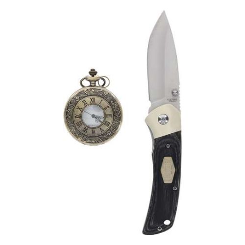 OLD TIMER KNIFE/POCKET WATCH